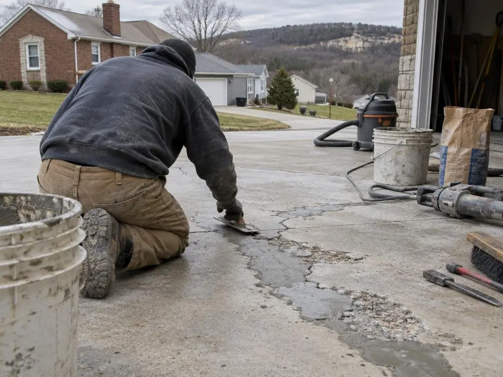 Concrete Crack & Floor Repair in Bloomington, IN