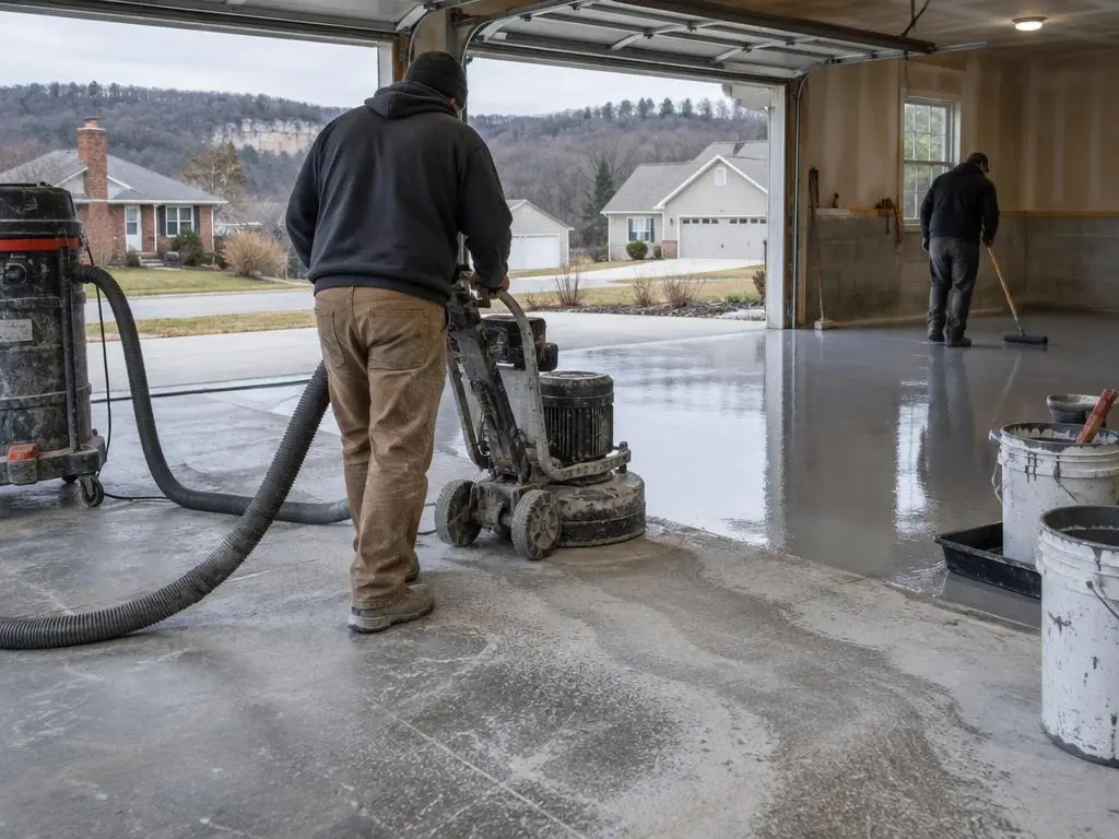 Garage Floor Epoxy in Bloomington, IN